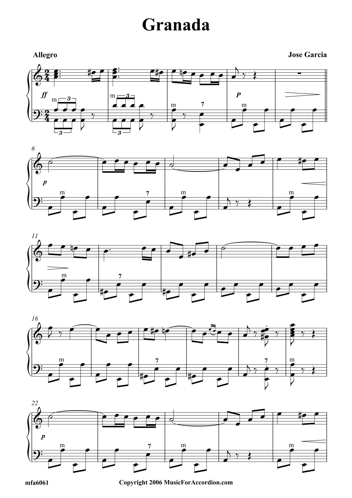 Granada (J. Garcia) (Solo)