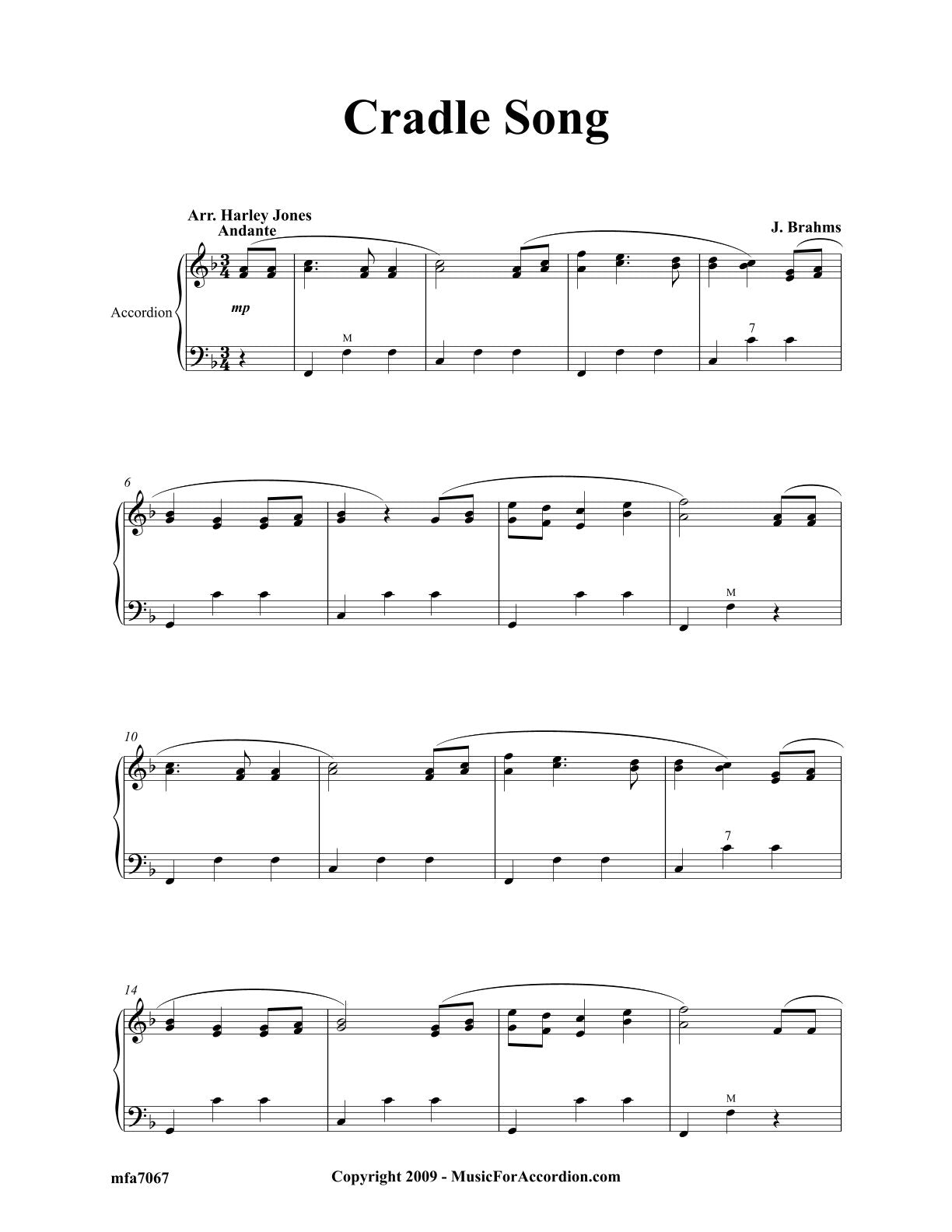 Cradle Song (Solo)