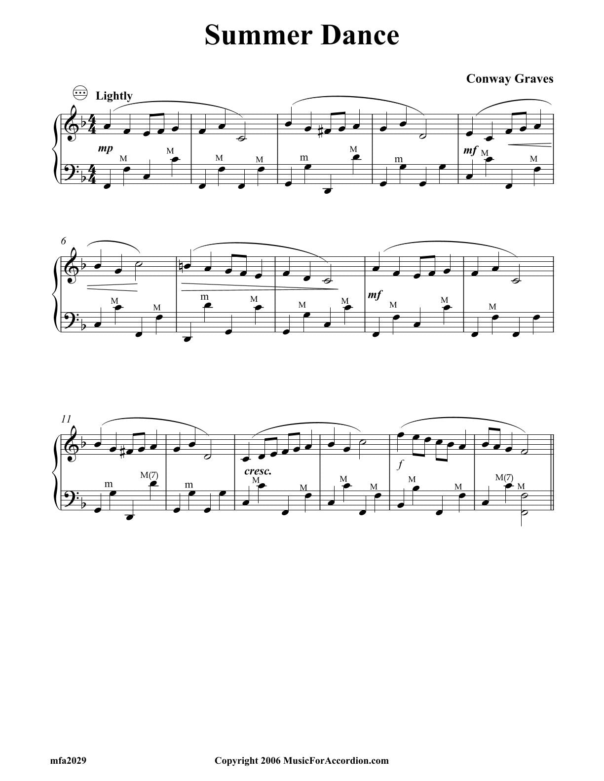 Summer Dance (Solo)
