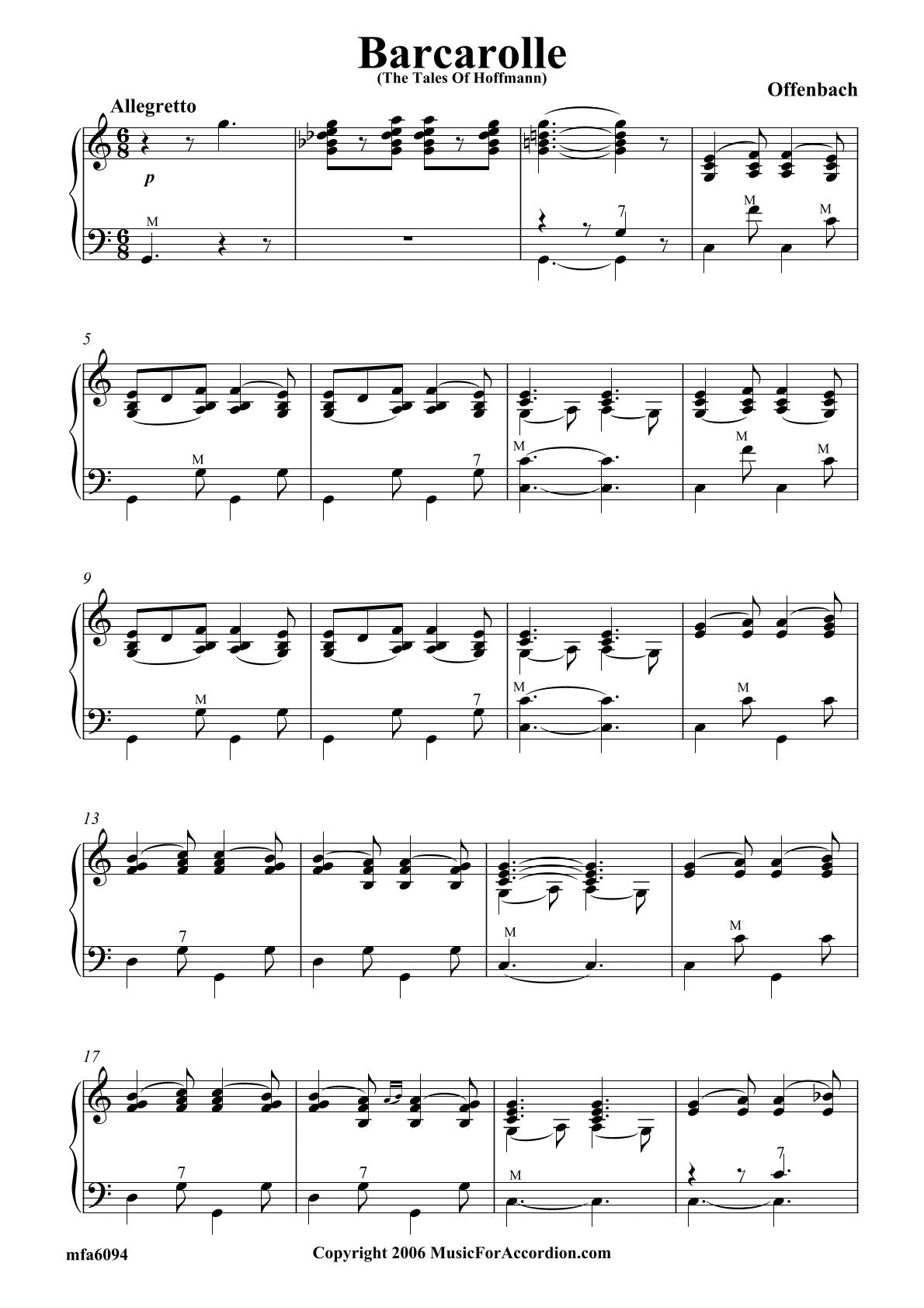 Barcarolle (Solo)