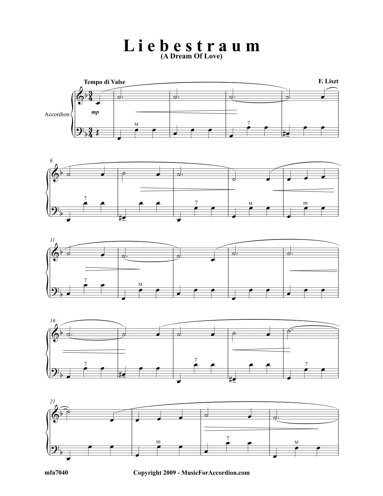 Liebestraum (Solo)