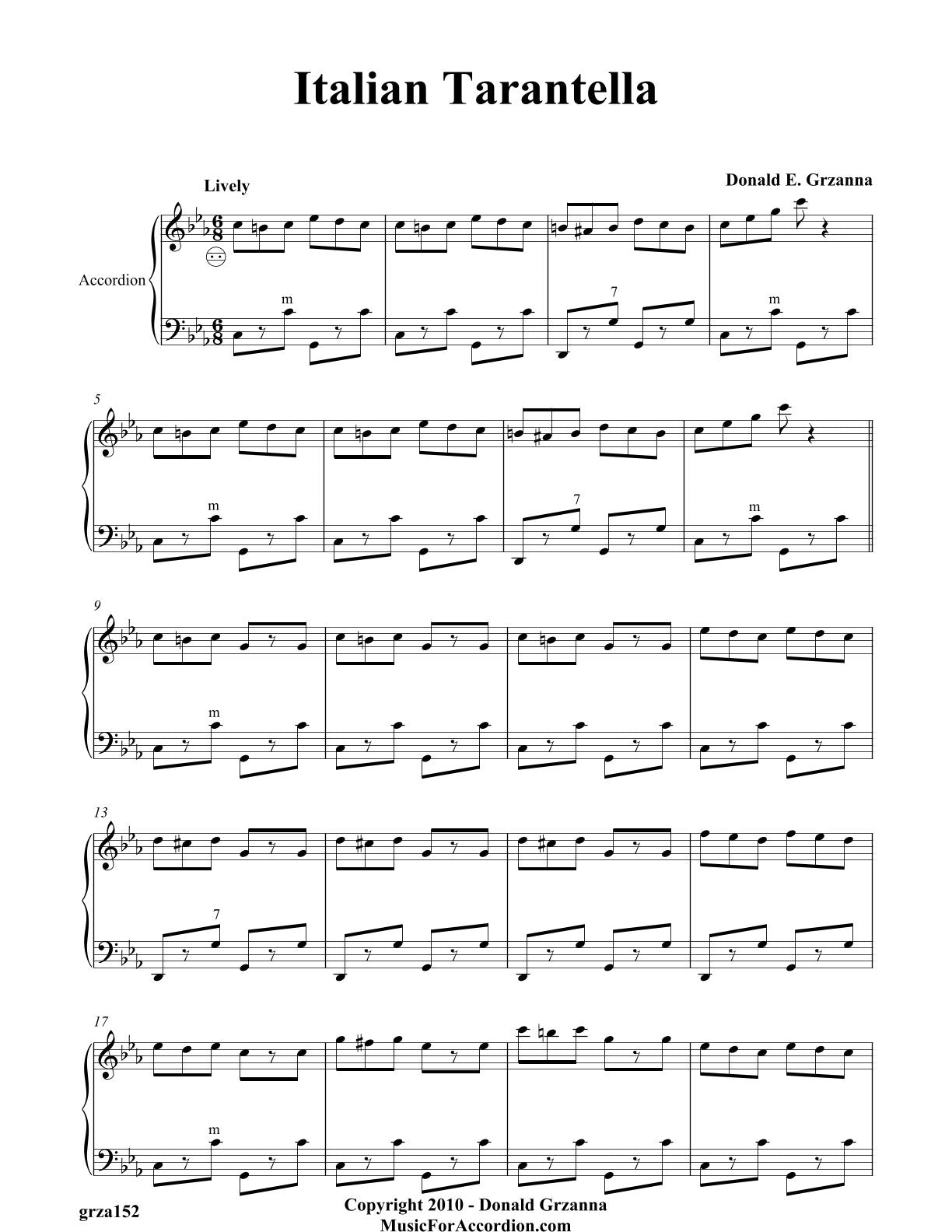 Italian Tarantella