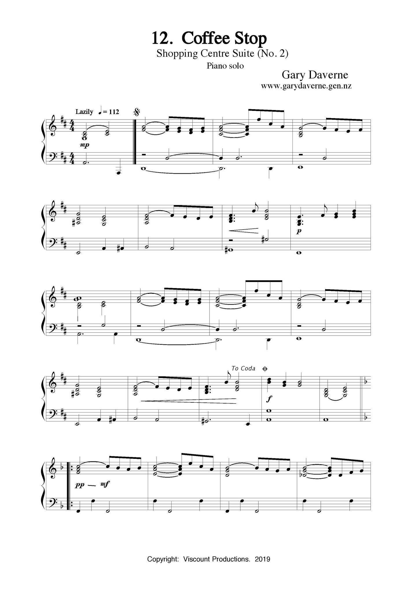 Coffee Time (piano solo)