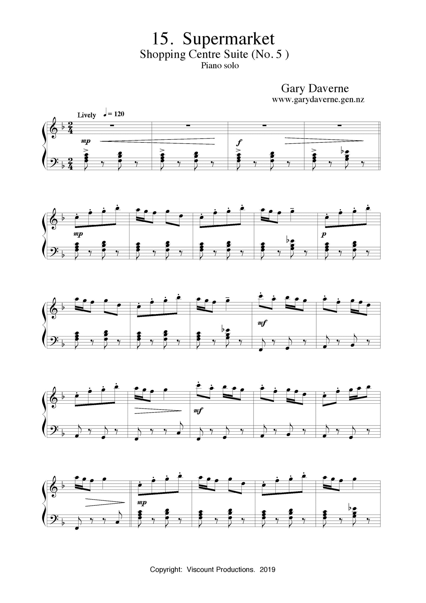 Supermarket (piano)