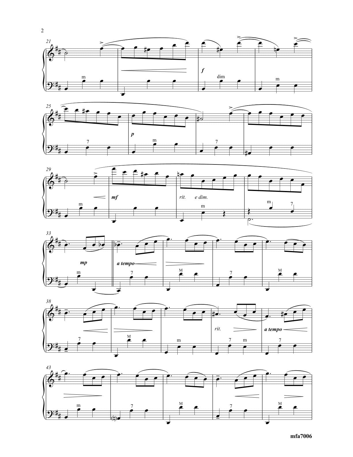 Valse Op. 69, No. 2 (Solo)