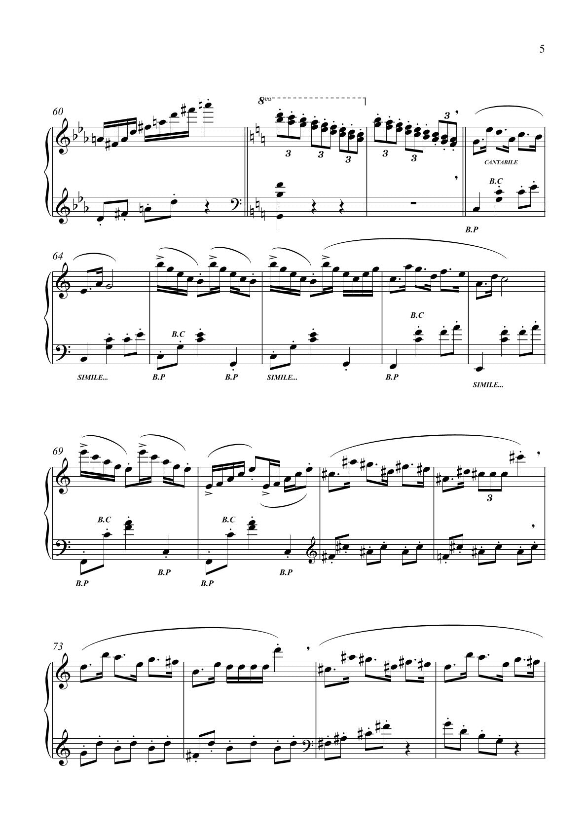 Valse du clown (Solo)