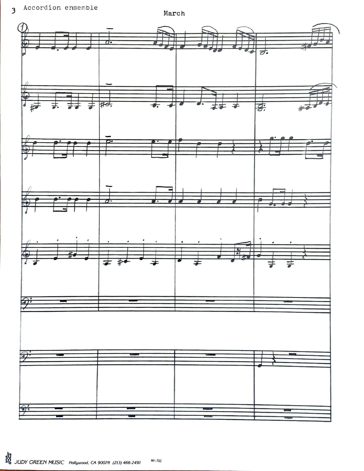 Concert March from Konzertstück Op.79 (accordion ensemble)