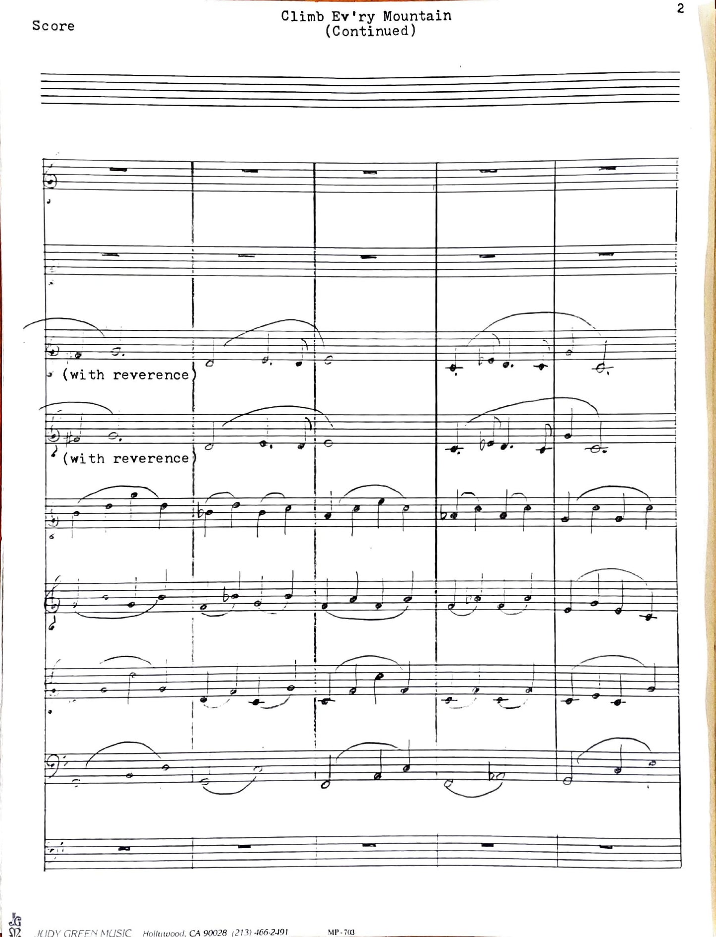 Climb Ev'ry Mountain (accordion ensemble)