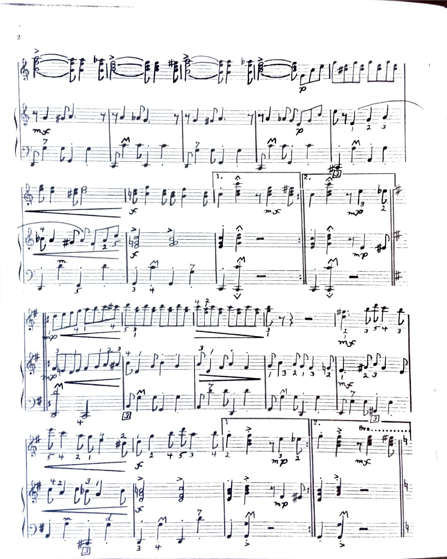 Dengozo Parisian Maxixe (Duet)