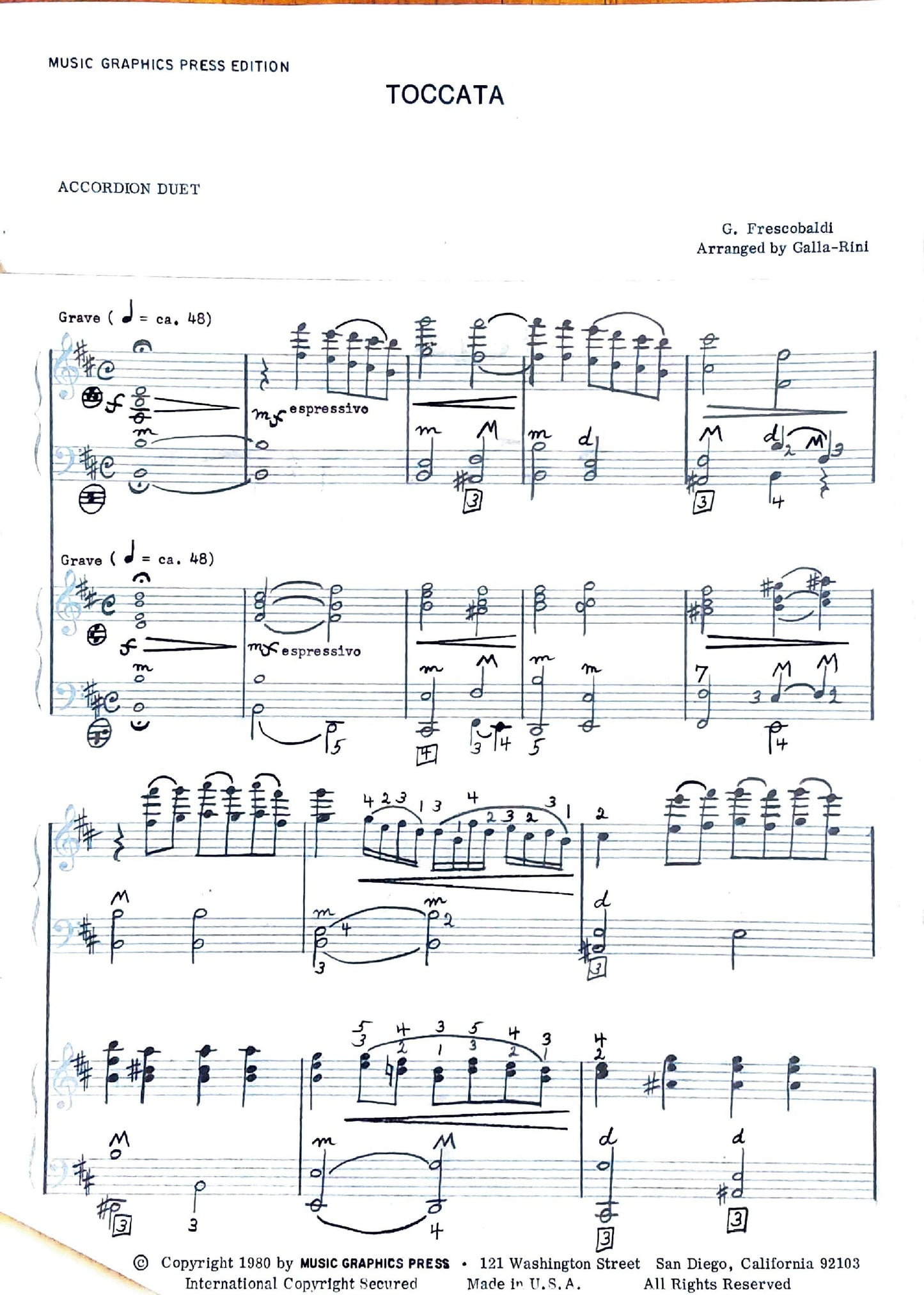 Toccata (Duet)