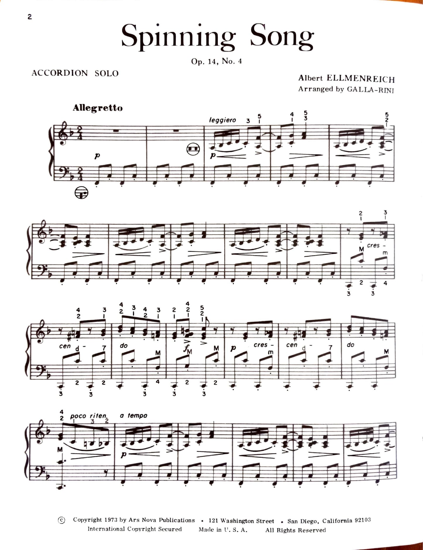 Spinning Song