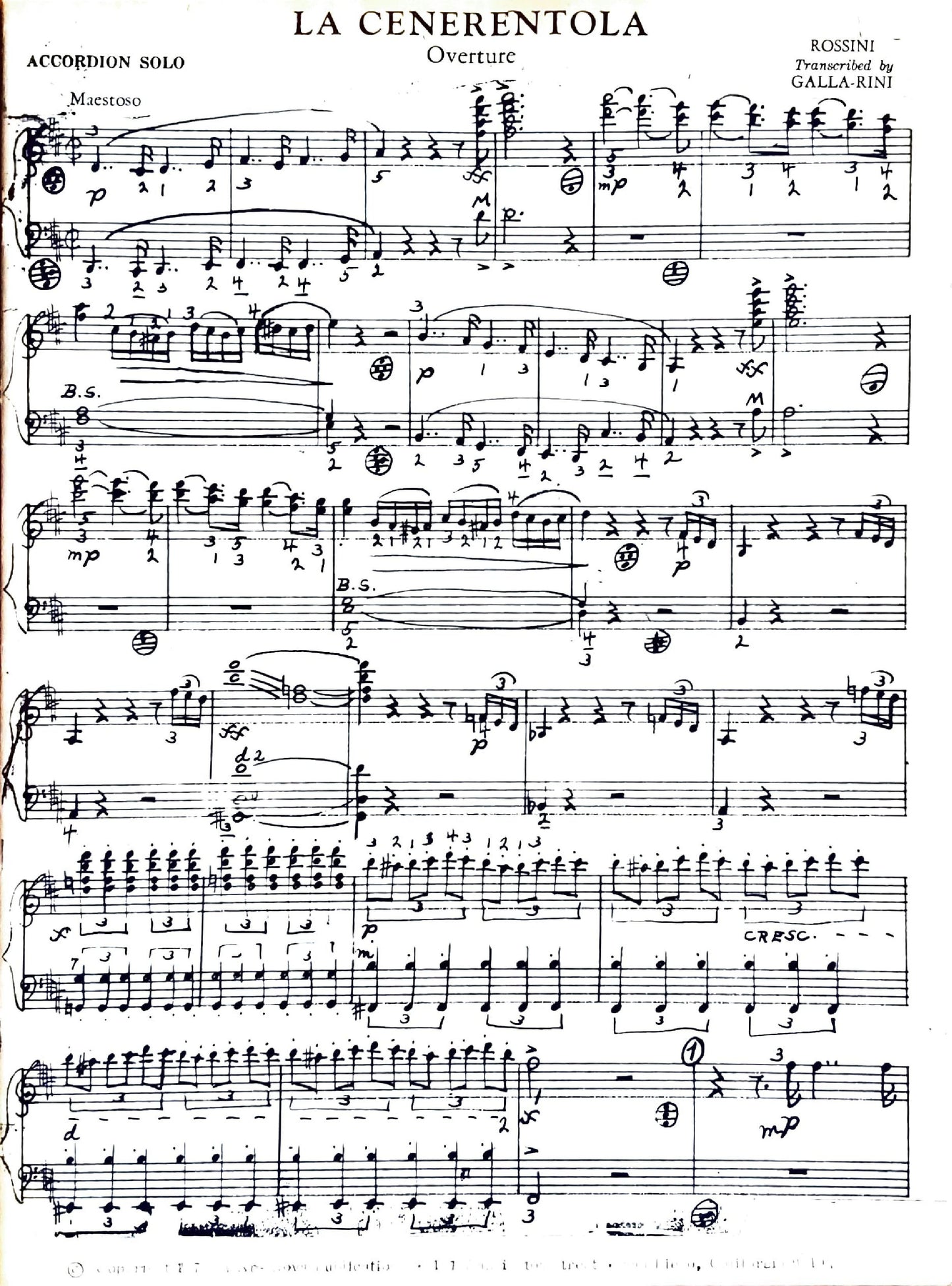 La Cenerentola Overture
