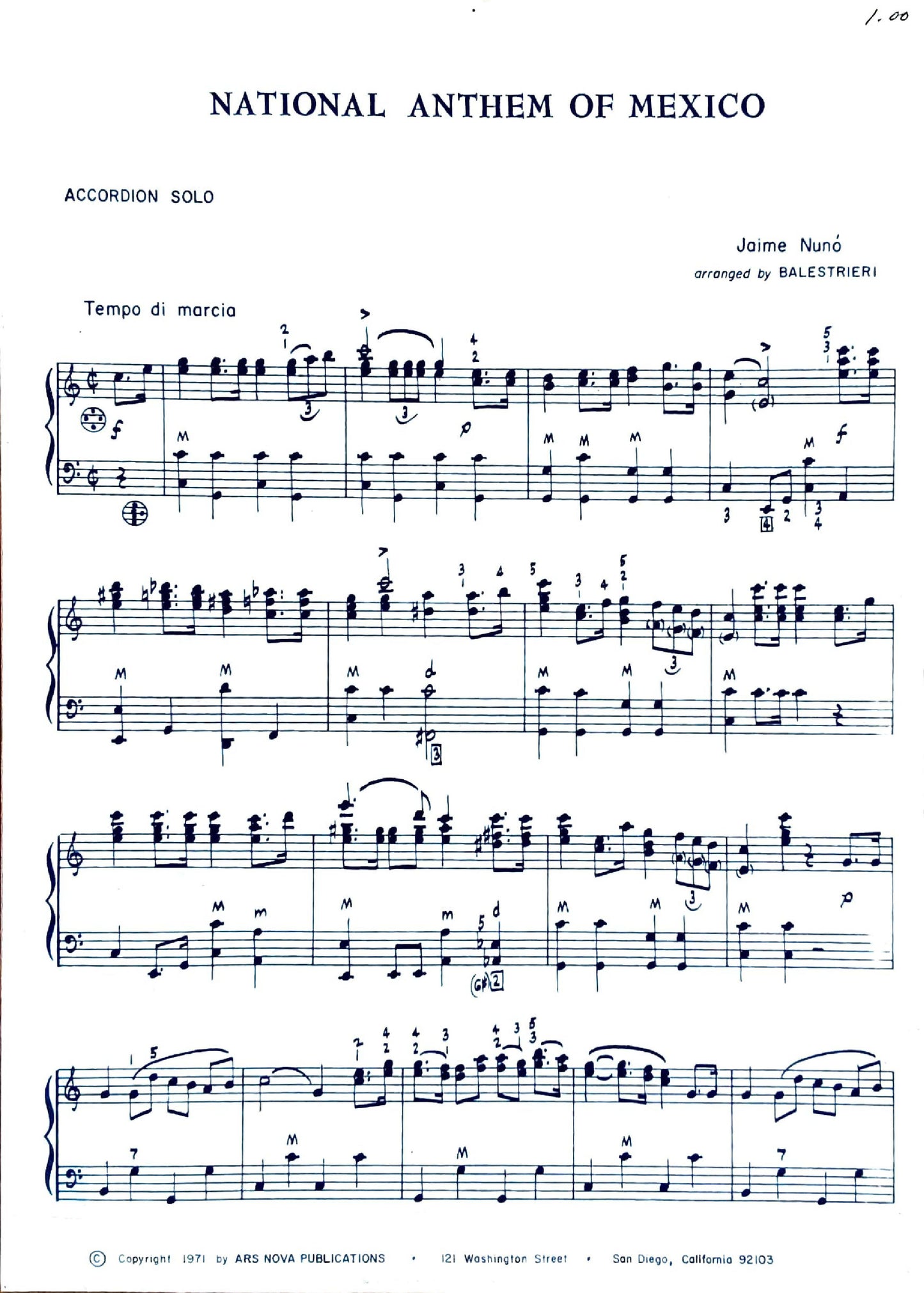 National Anthem of Mexico