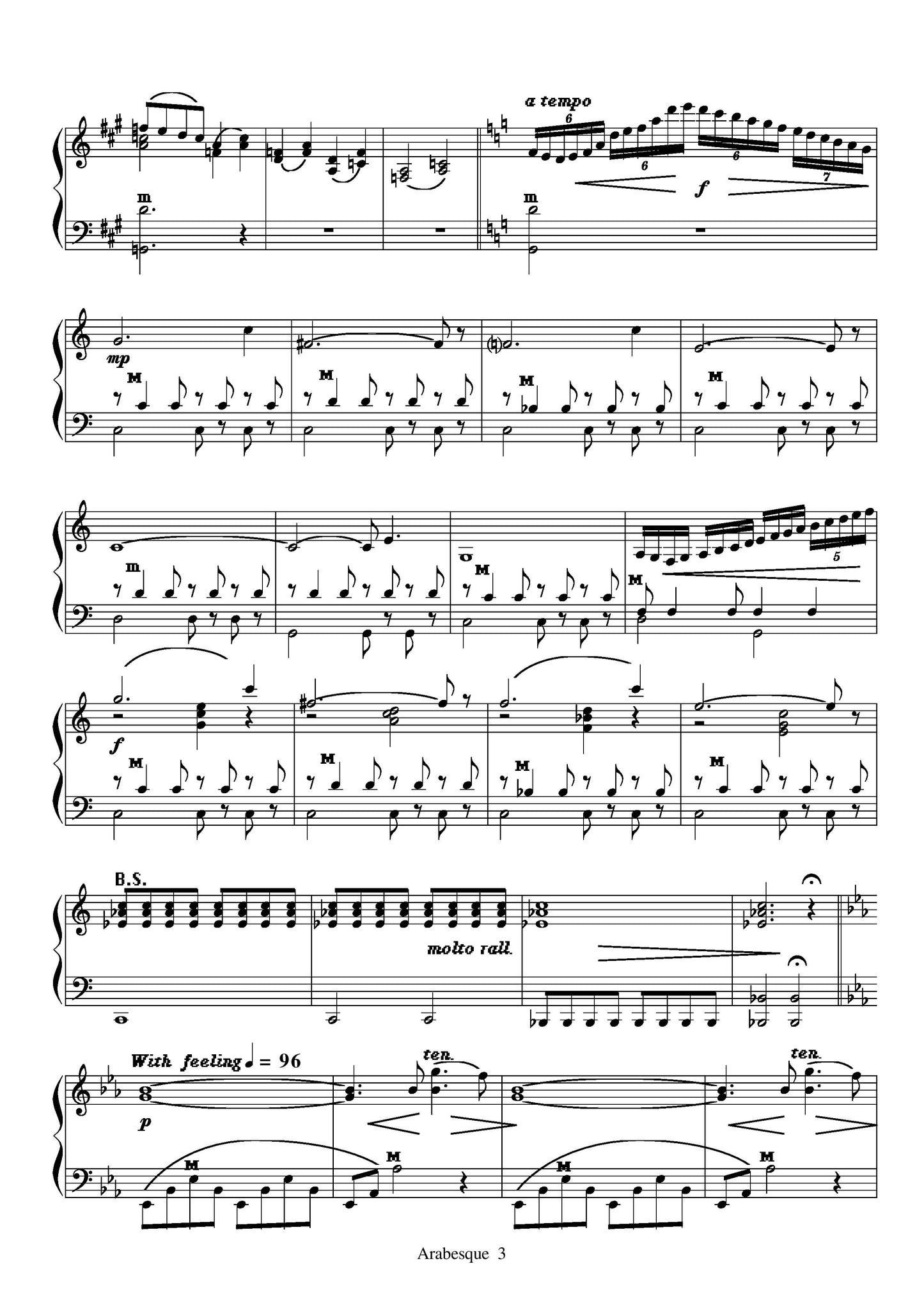 Arabesque (solo accordion)