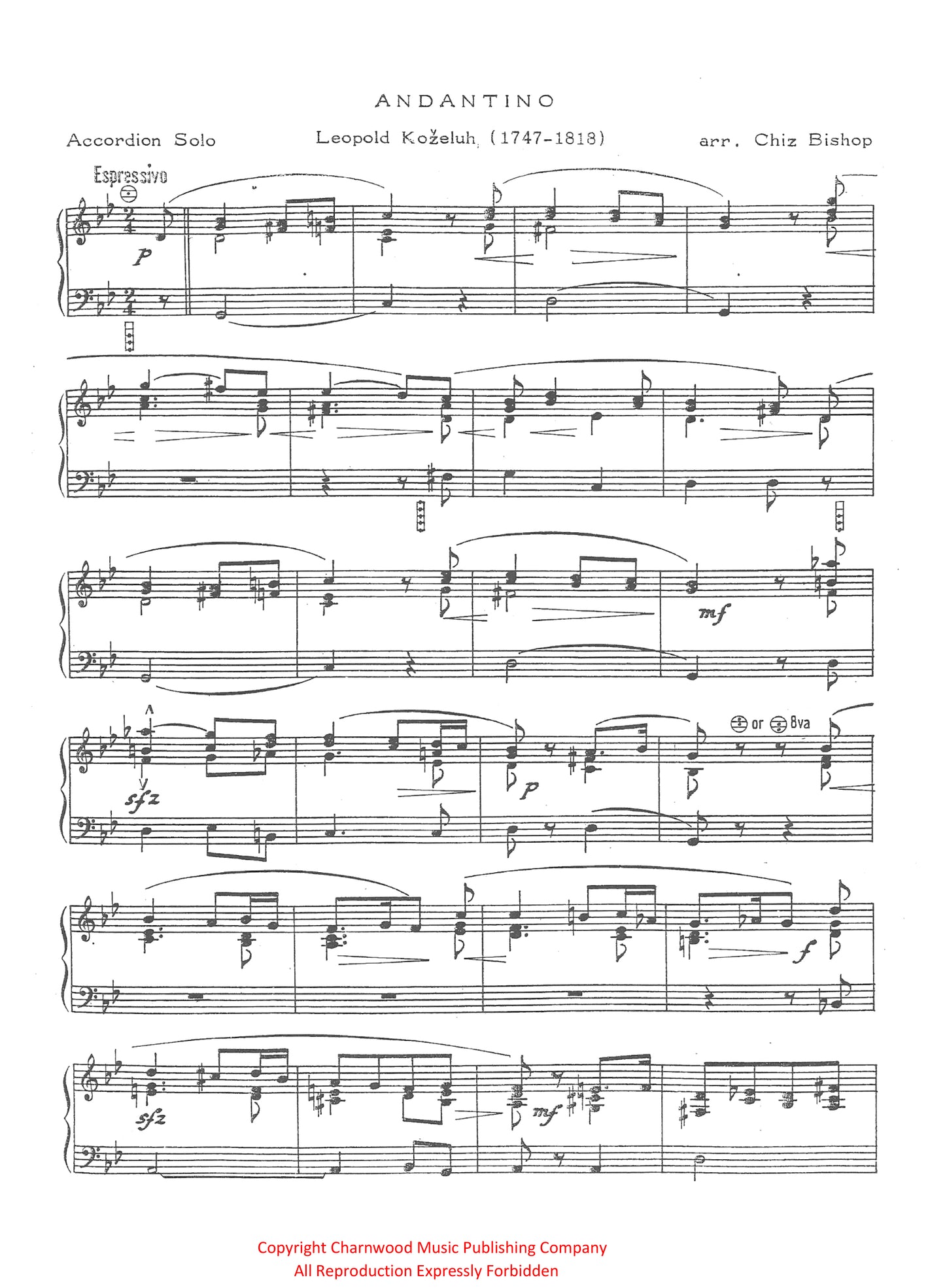 Andantino (Solo)