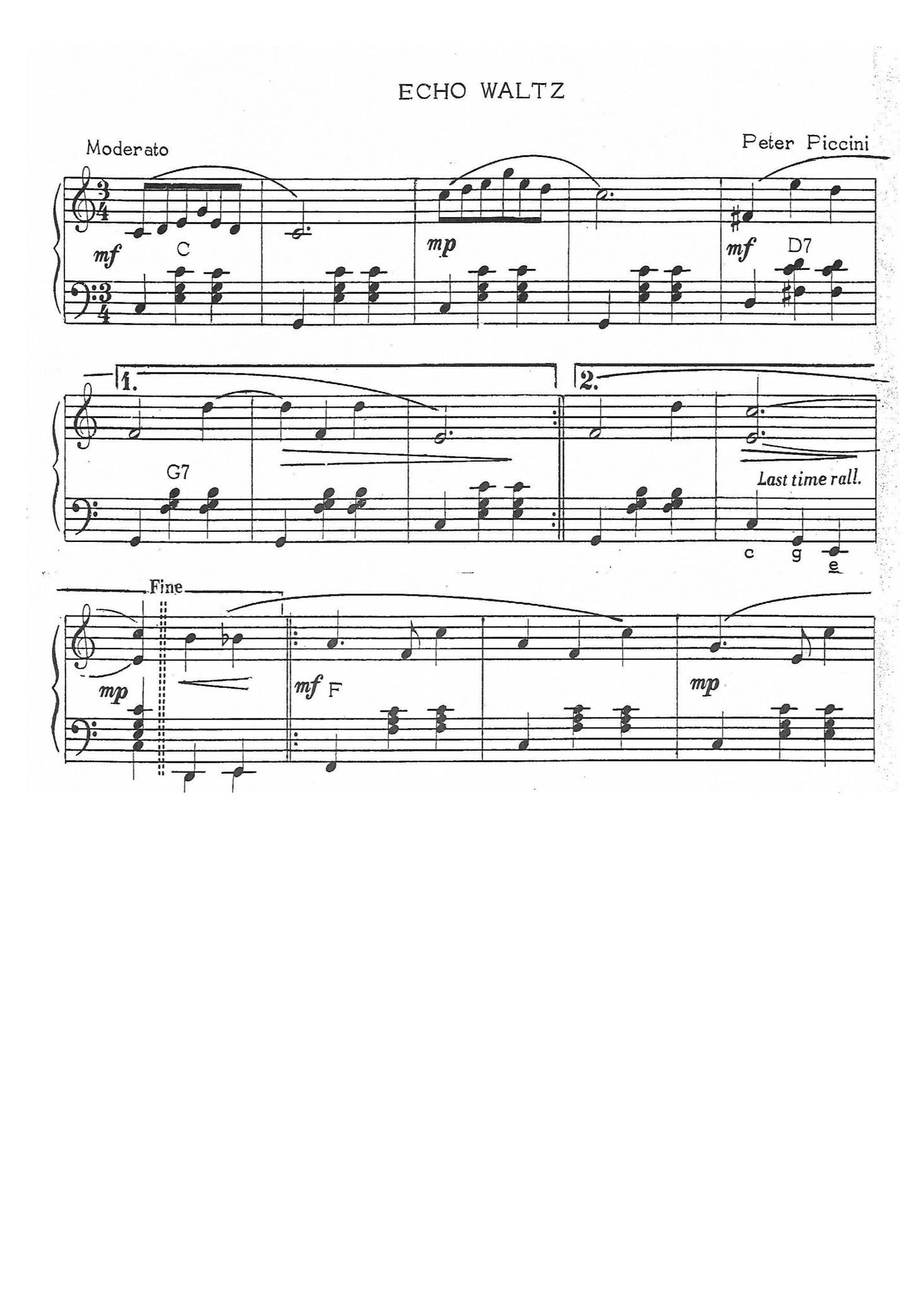 Echo Waltz & Lucky Polka