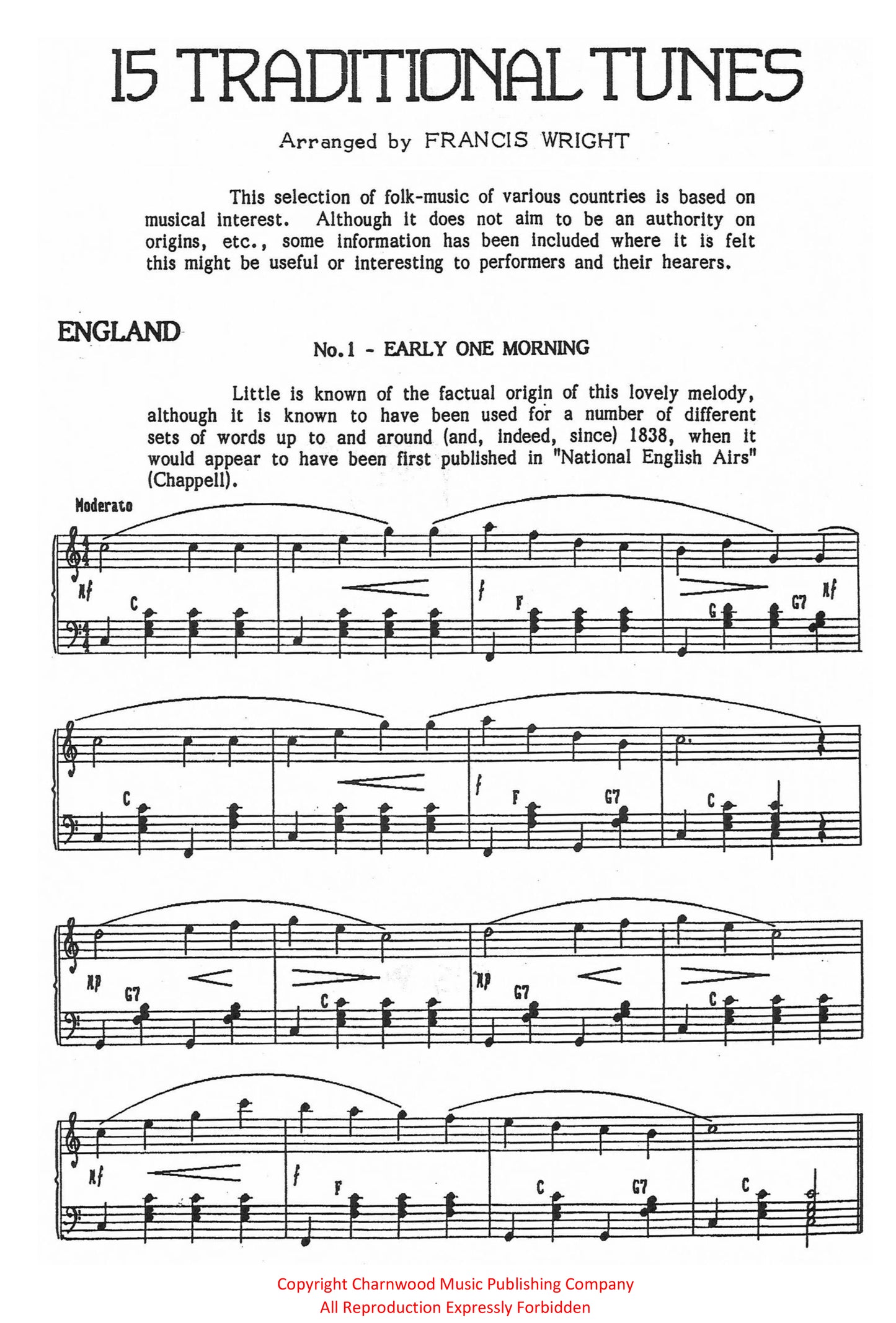 15 Traditional Tunes (Solo)
