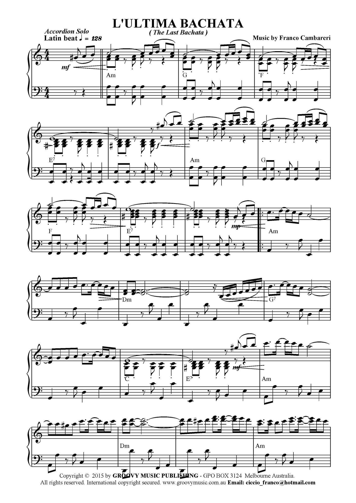 L'ultima Bachata