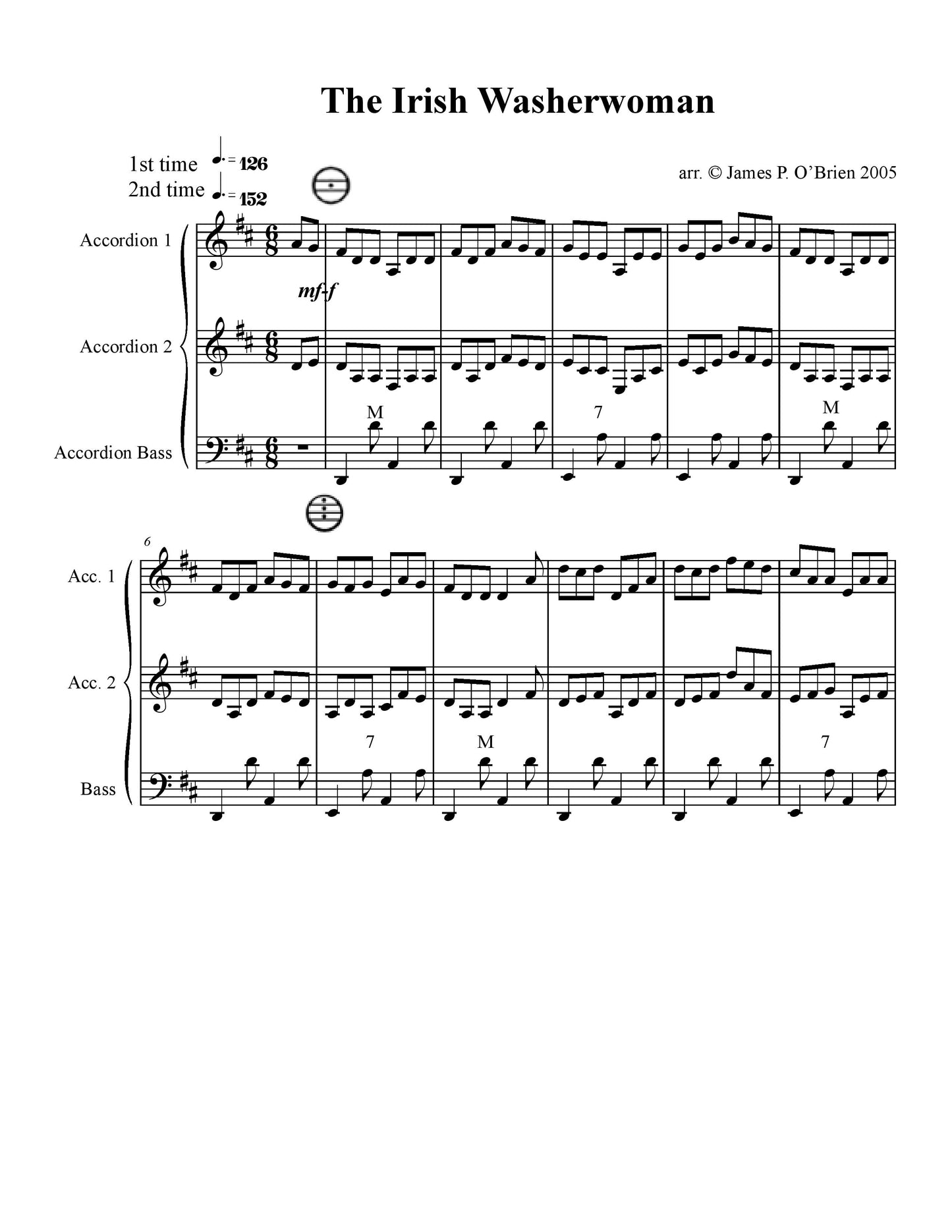 Irish Washerwoman Solo