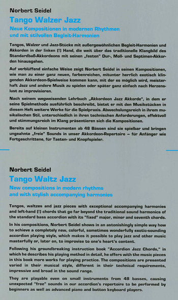 Tango Walzer Jazz