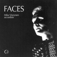 Faces CD Cover by Mika Vyrynen, catalog faicd13: recording from Finnish Accordeon Institute, Finland.