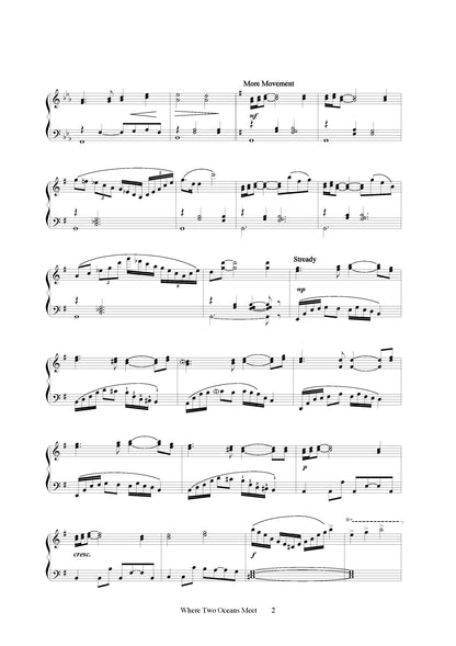 Where Two Oceans Meet (Cape Reinga) (piano solo)