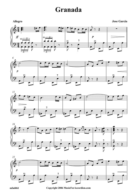 Granada (J. Garcia) (Solo)