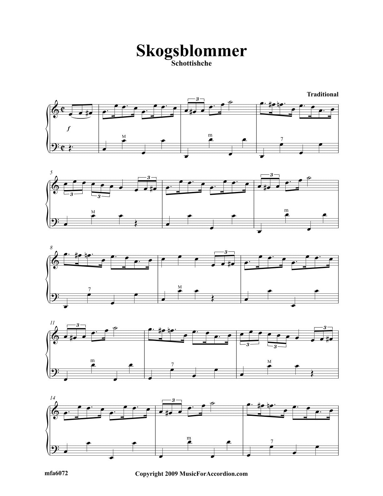 Skogsblommer (Solo)