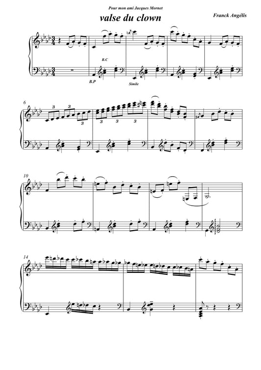 Valse du clown (Solo)