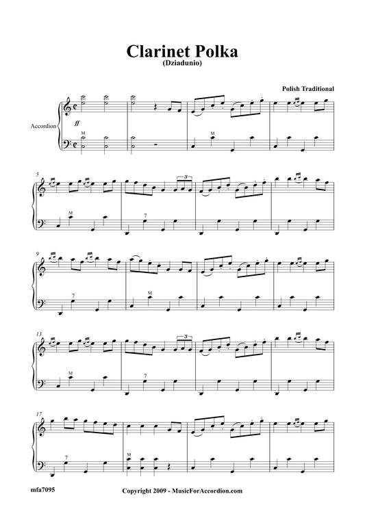 Clarinet Polka (Solo)