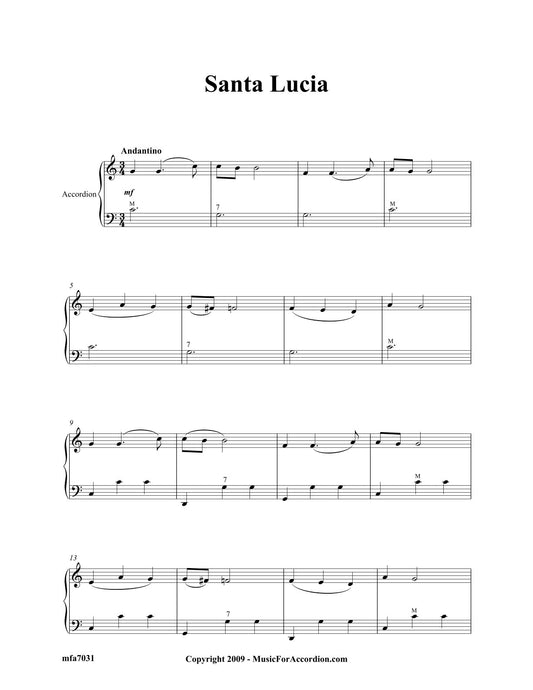 Santa Lucia (Solo)