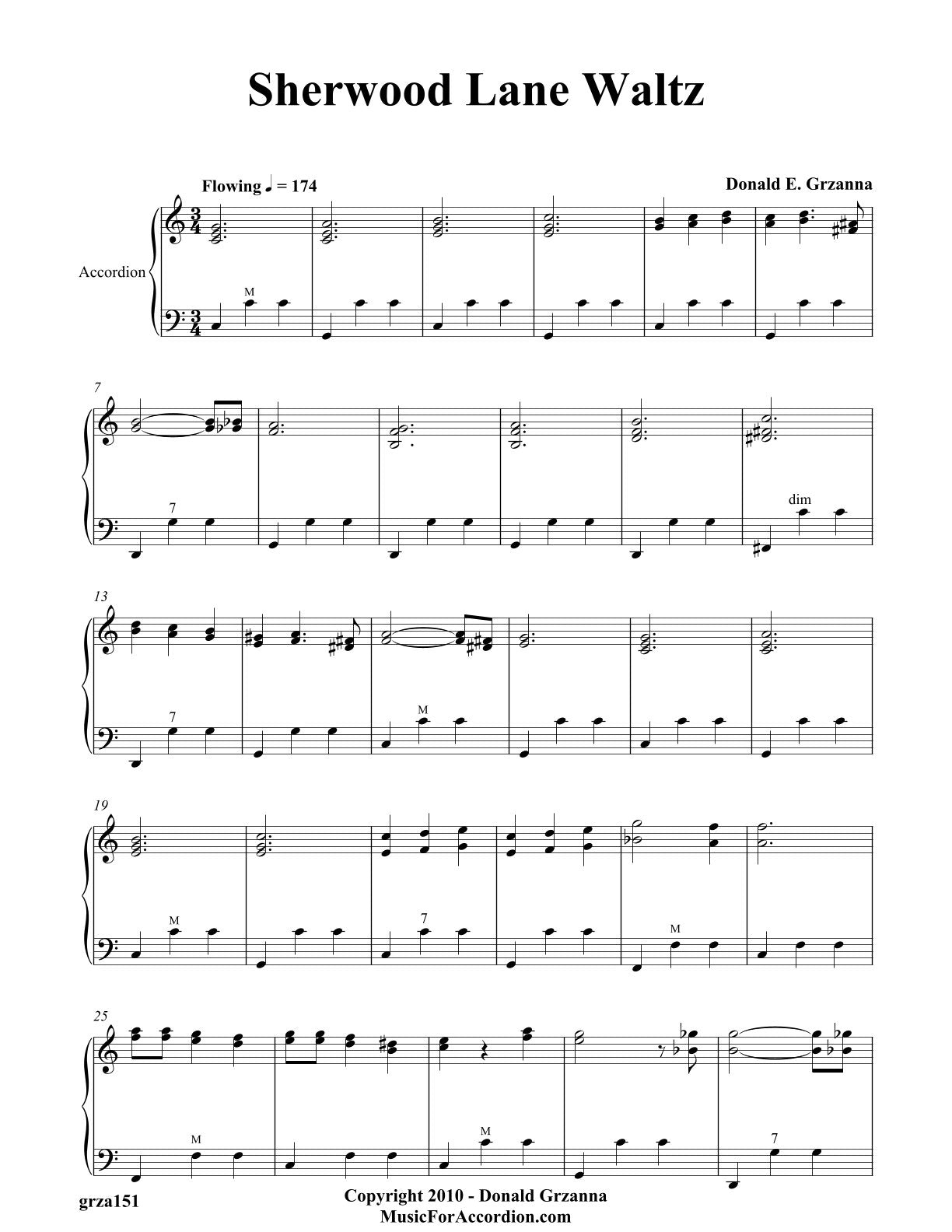 Sherwood Lane Waltz