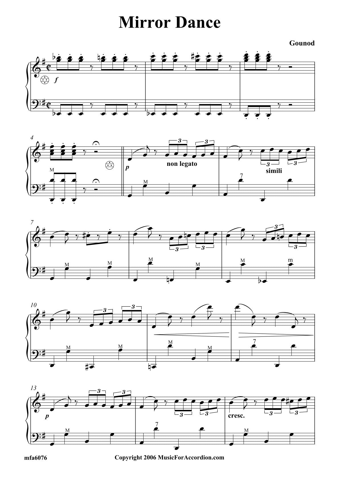 Mirror Dance (Solo)