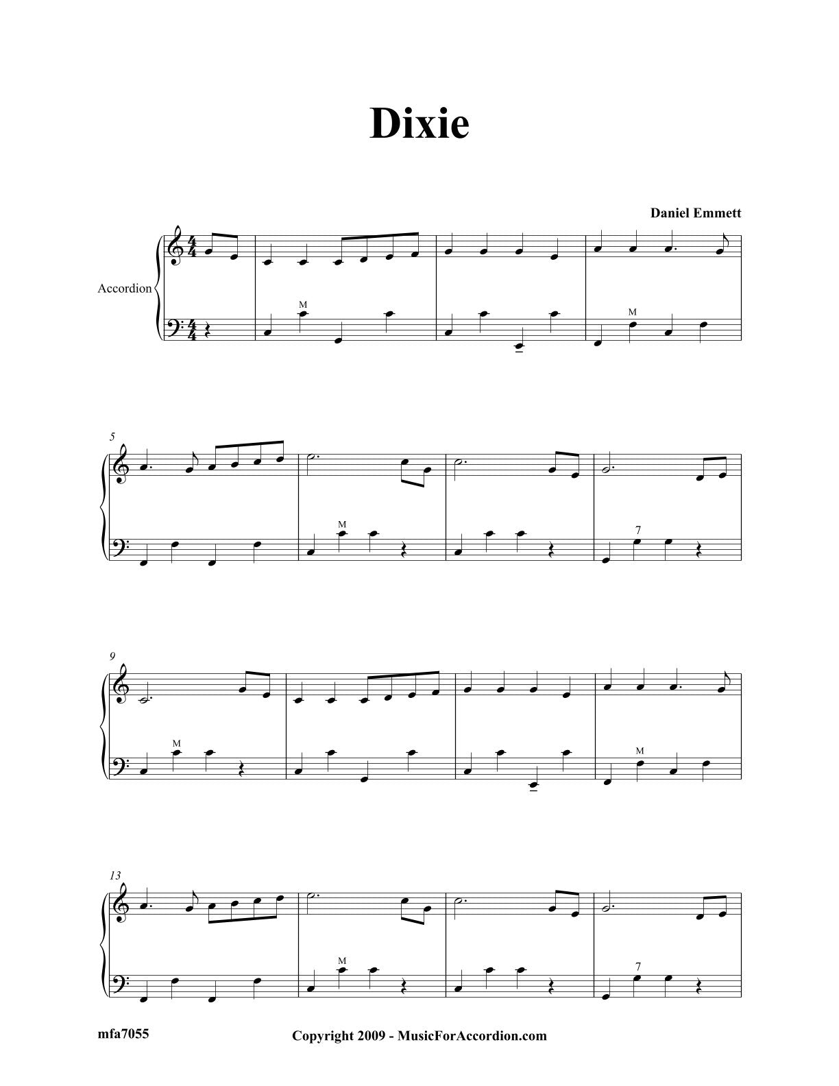 Dixie (Solo)