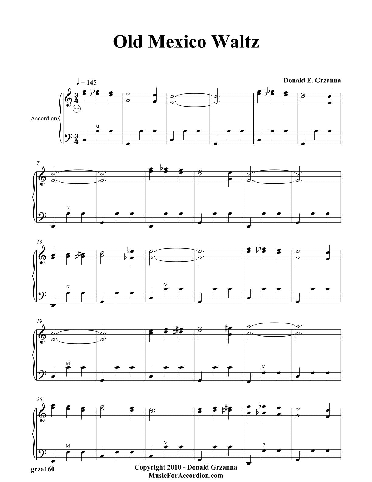 Old Mexico Waltz