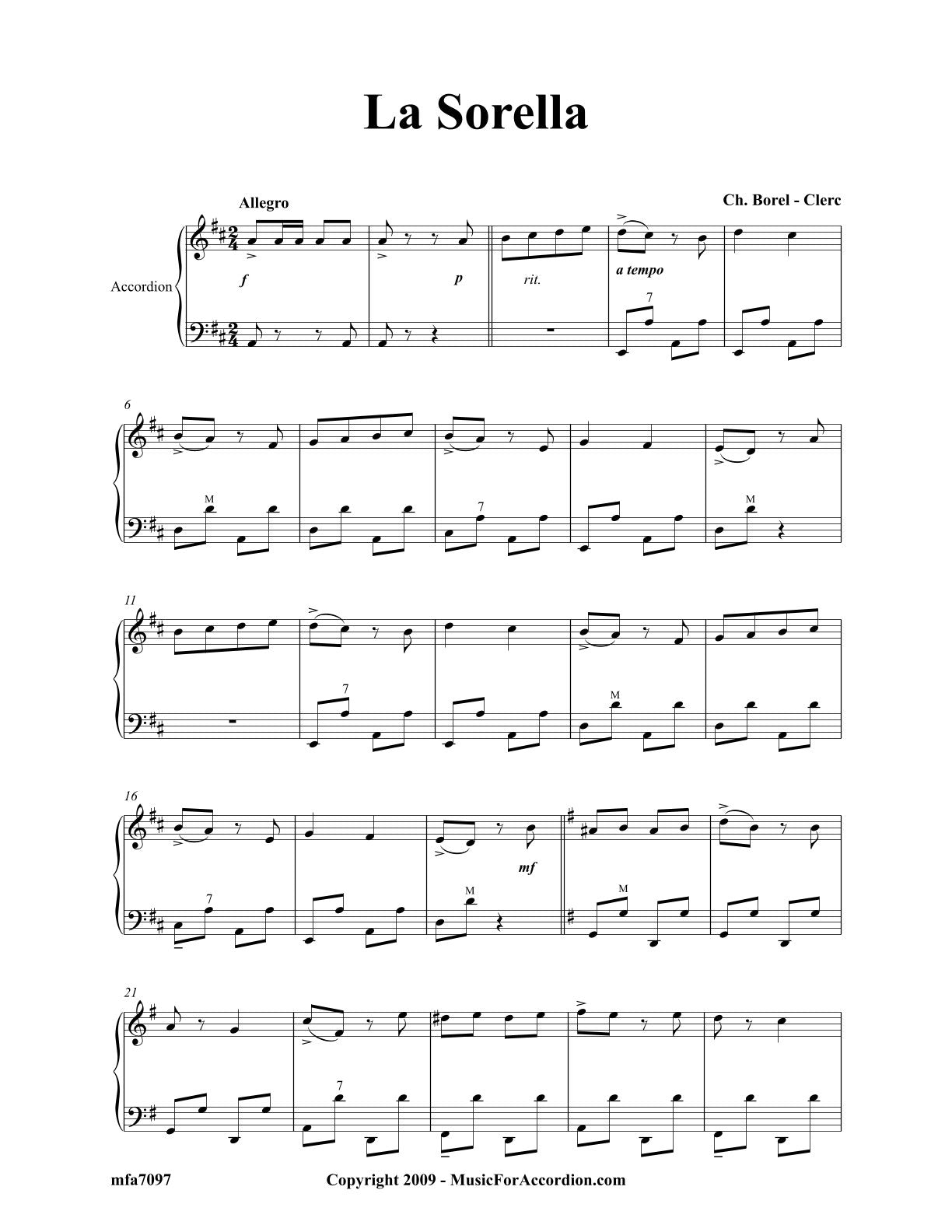 La Sorella (Solo)