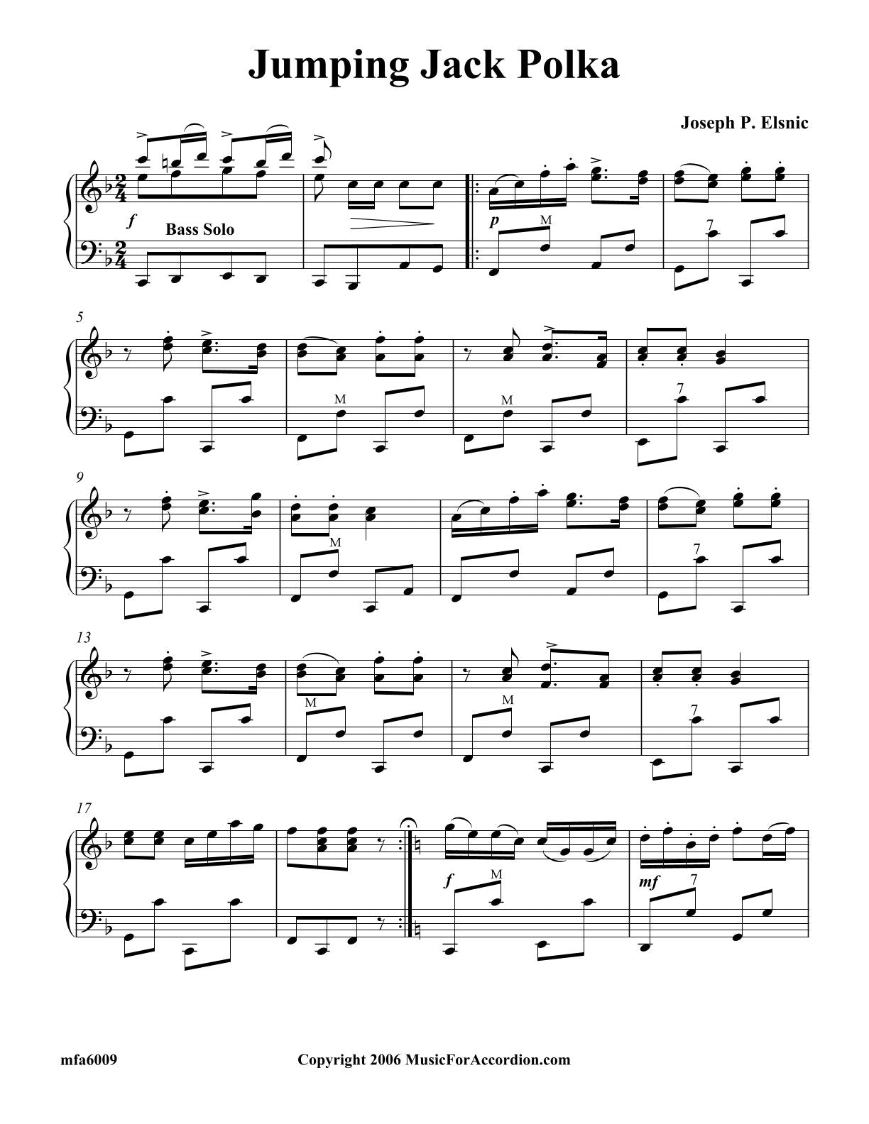 Jumping Jack Polka (Solo)