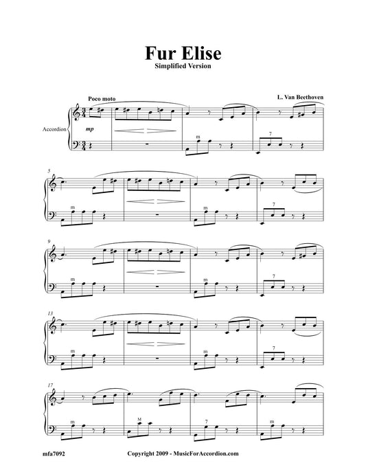 Fur Elise (Solo)