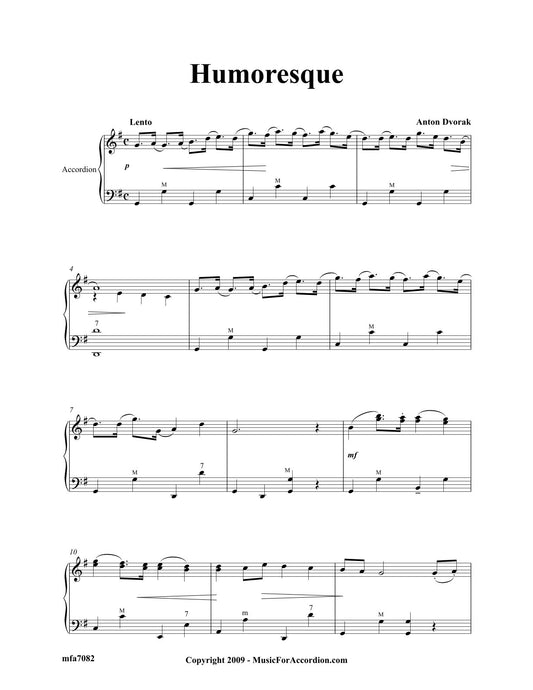 Humoresque (Solo)