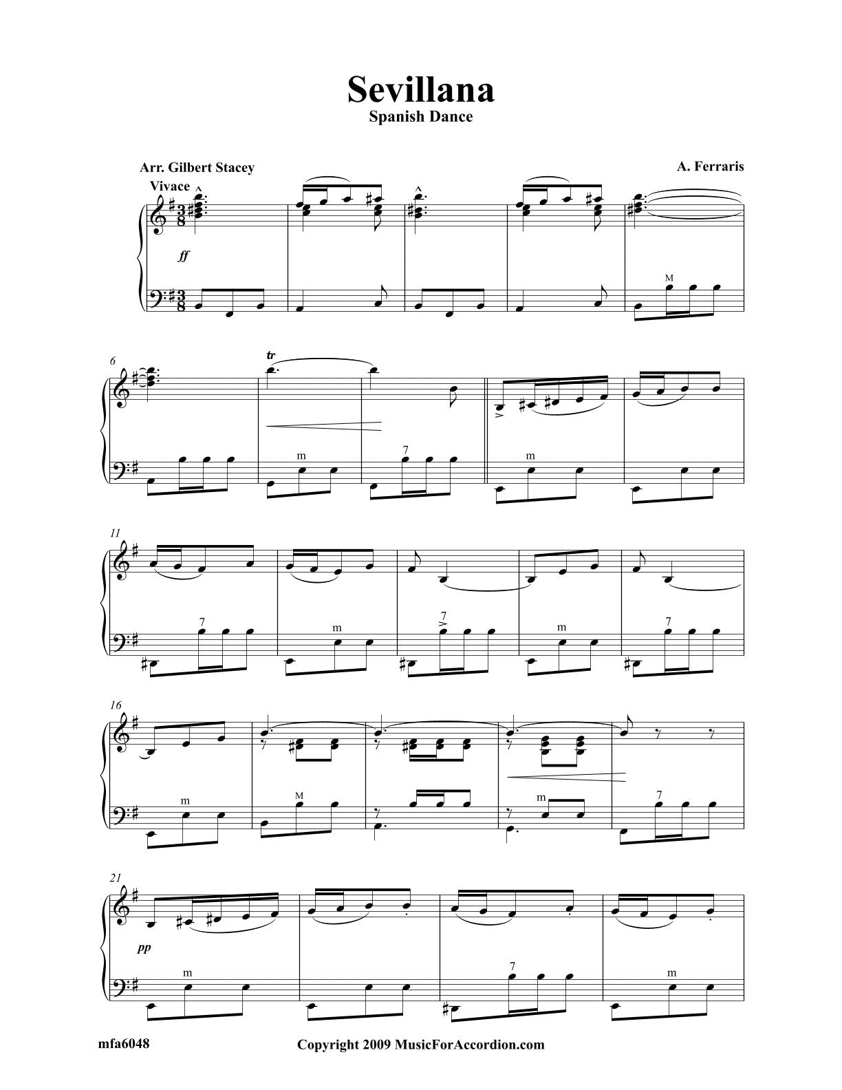 Sevillana (Solo)