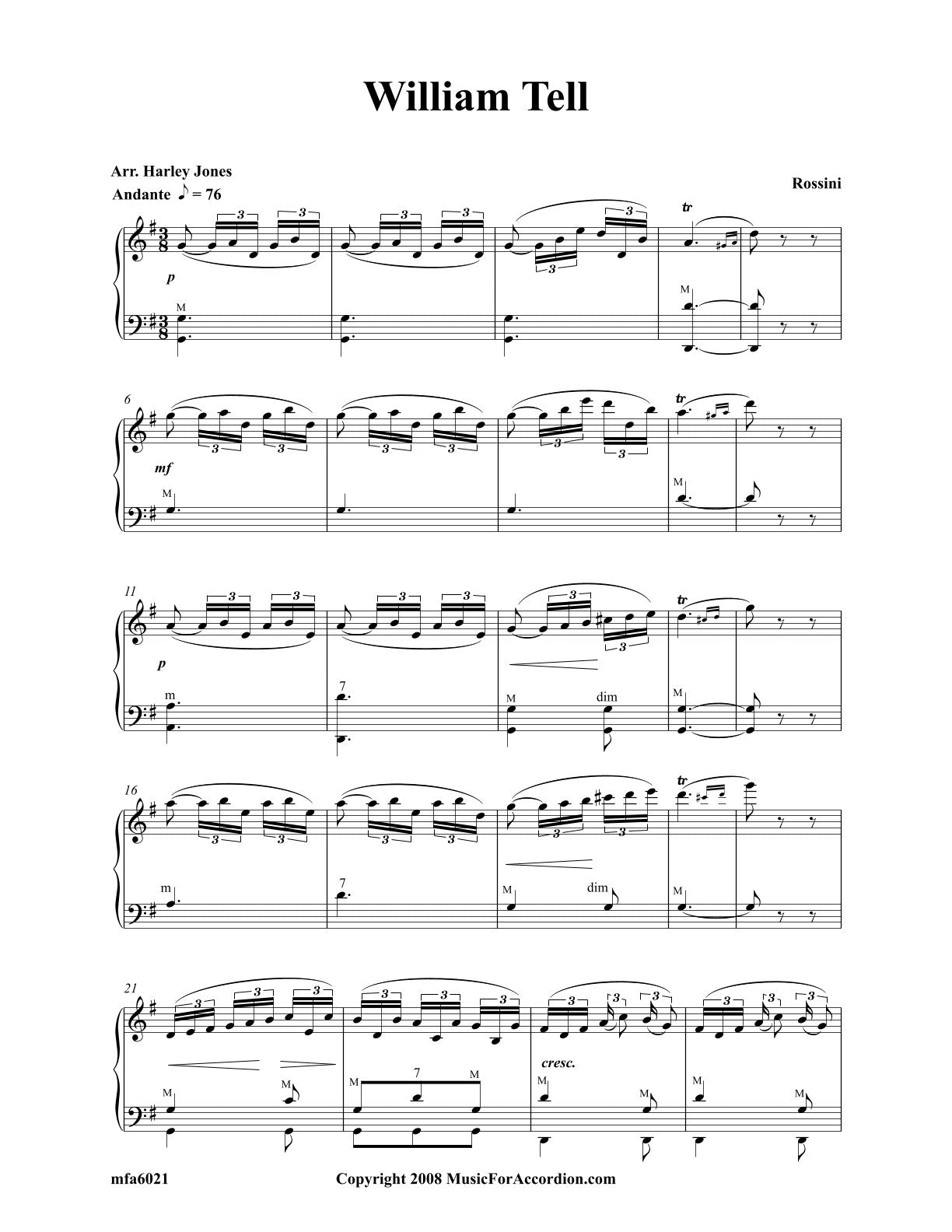 William Tell Overture (Solo)