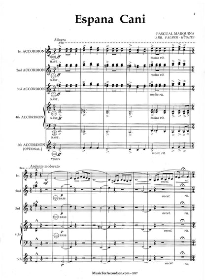 Espana Cani (Ensemble)