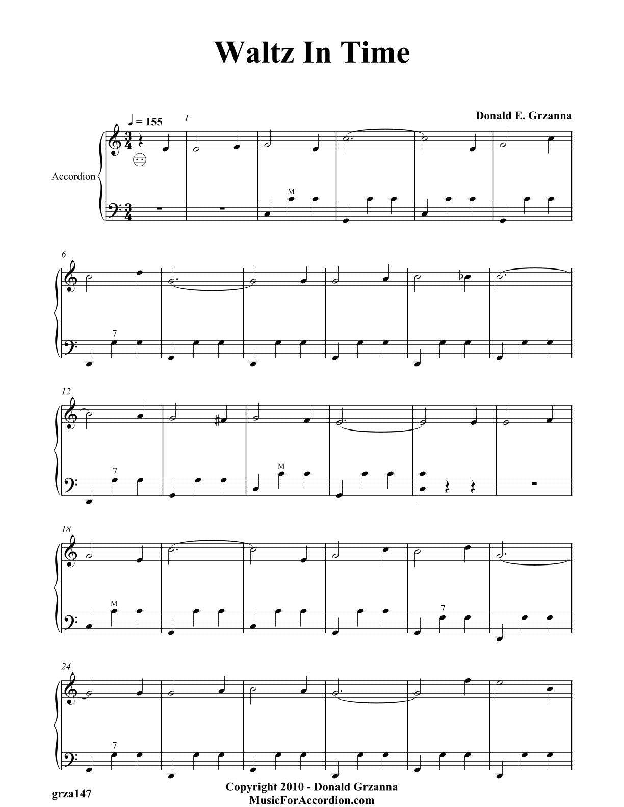 Waltz In Time