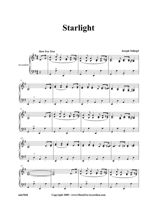 Starlight (Foxtrot) (Solo)