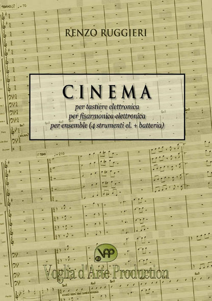 Cinema (for 4 parts and drums, electronic accordion )