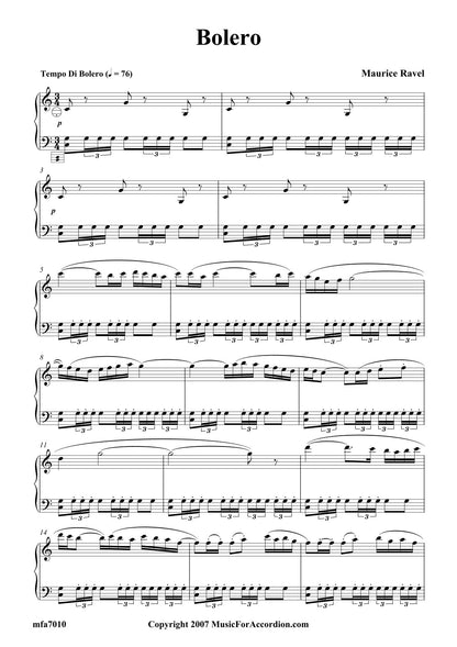 Bolero (Ravel) (Solo)