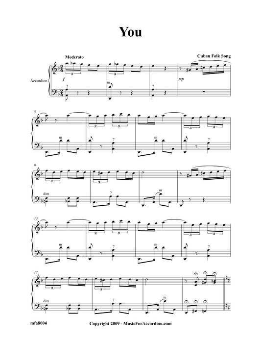You (Cuban Folk Song) (Solo)