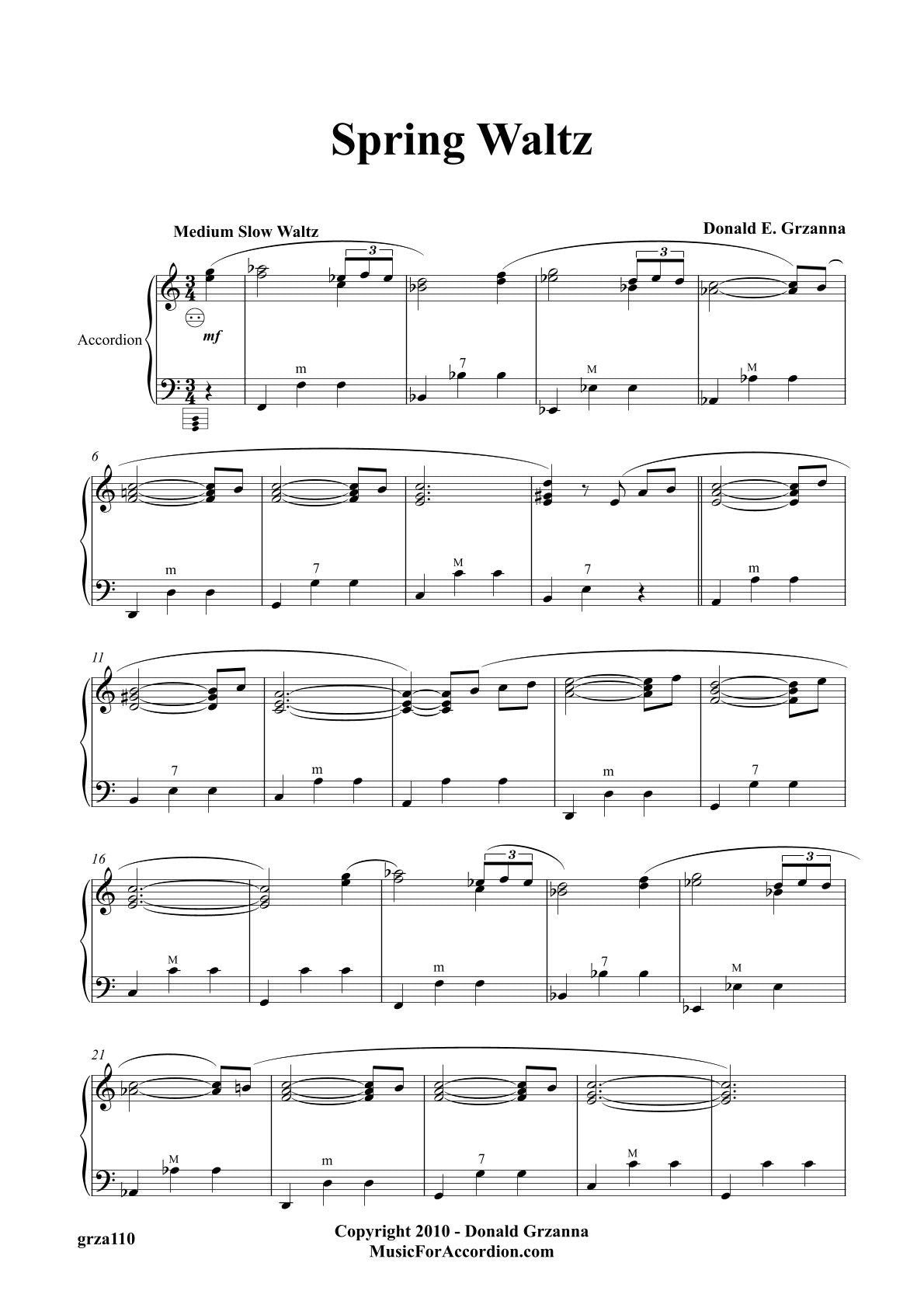 Spring Waltz