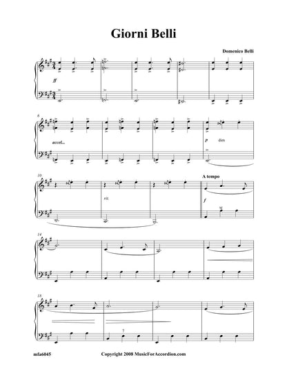 Giorni Belli (Solo)