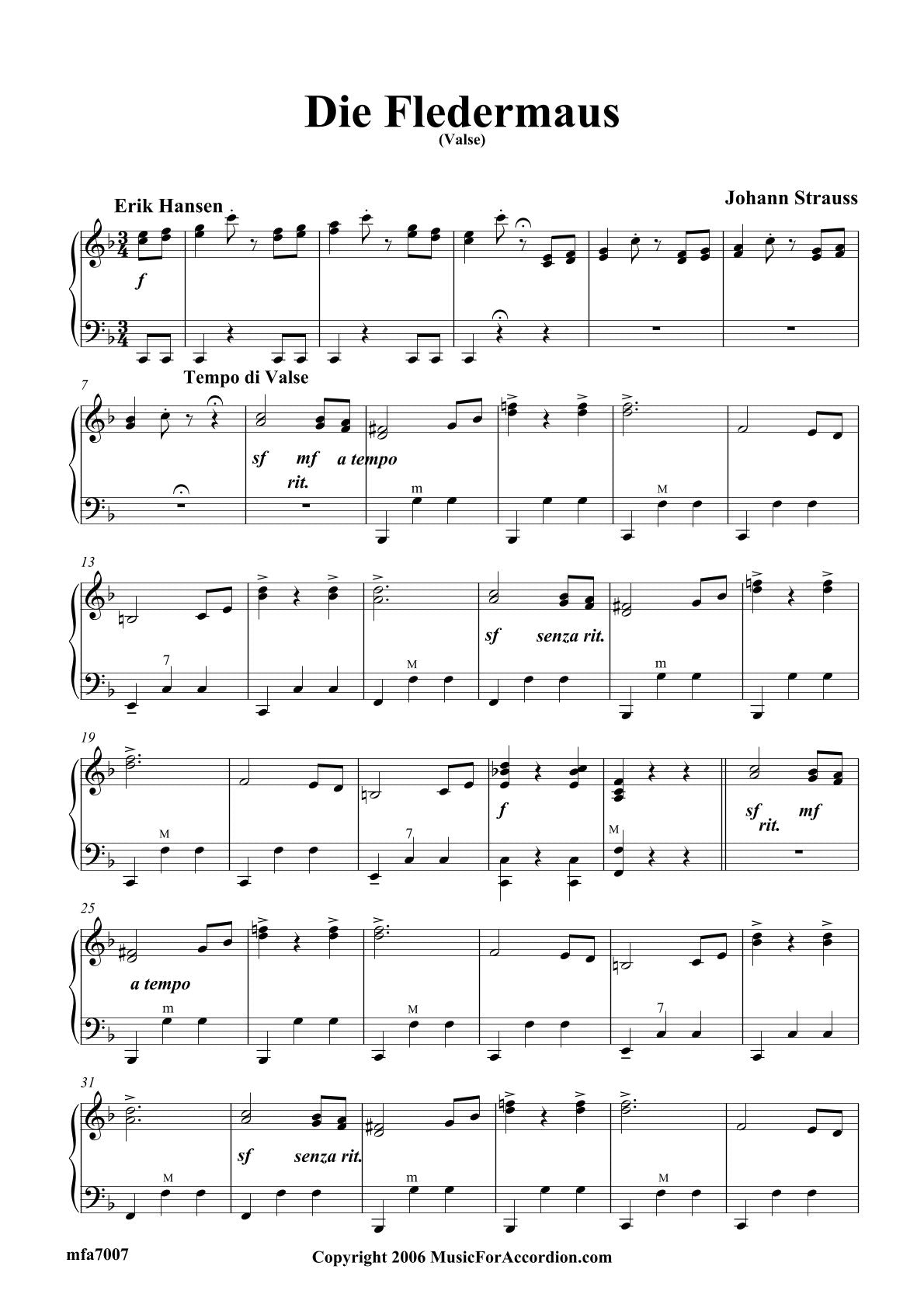 Die Fledermaus (Solo)